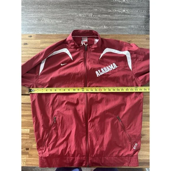 Vintage 90s Nike Alabama Jacket men's Large Fit Storm Football College Preppy